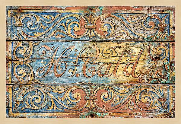 Vintage Mediterranean Signage