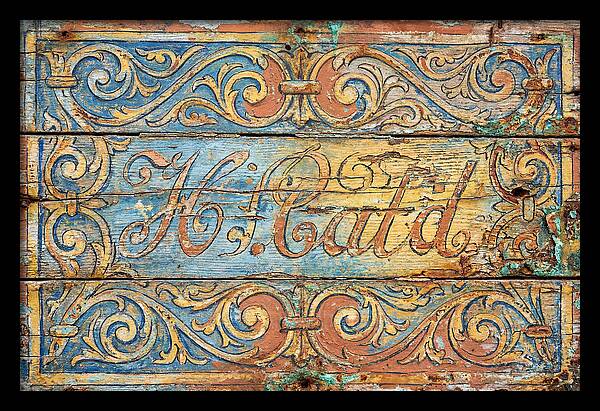 Vintage Mediterranean Signage