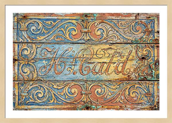 Vintage Mediterranean Signage