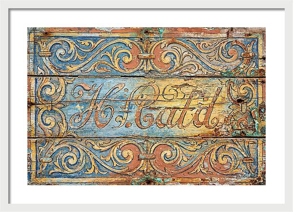 Vintage Mediterranean Signage