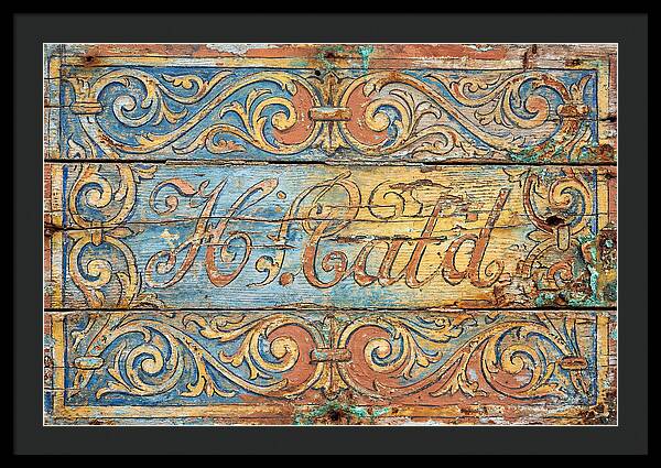Vintage Mediterranean Signage