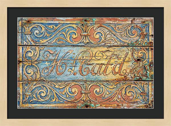 Vintage Mediterranean Signage