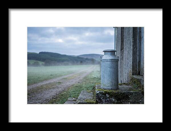 Vintage Metal Milk Churn