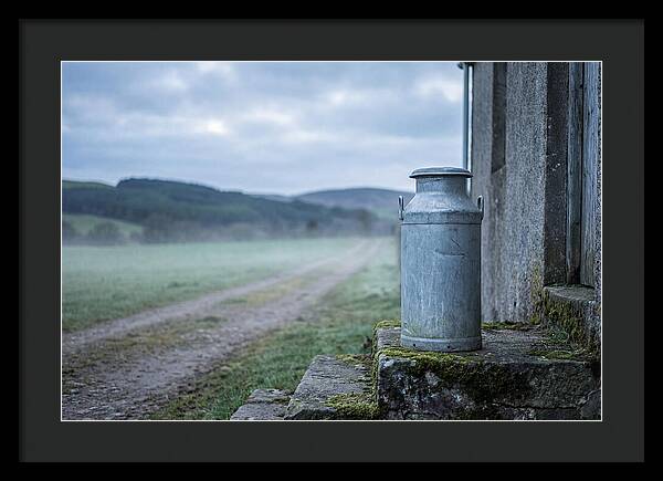 Vintage Metal Milk Churn