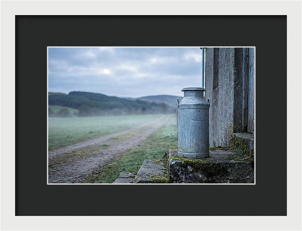 Vintage Metal Milk Churn