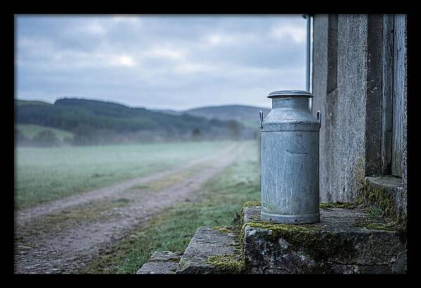 Vintage Metal Milk Churn
