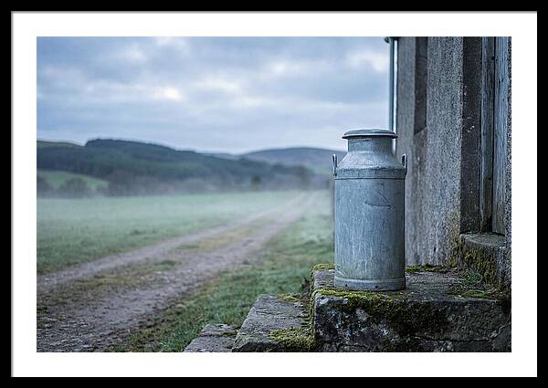 Vintage Metal Milk Churn