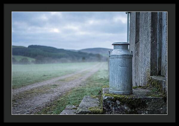 Vintage Metal Milk Churn