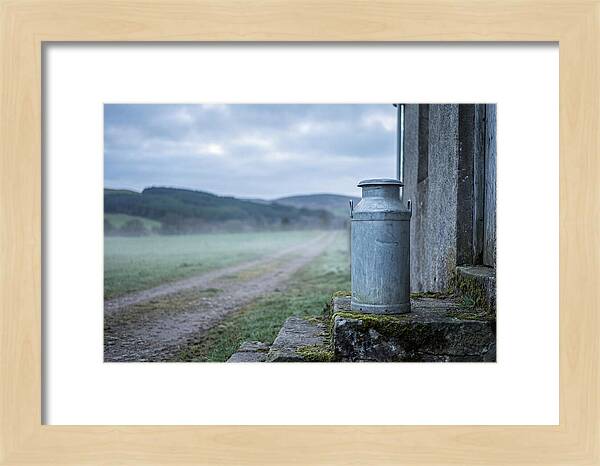 Vintage Metal Milk Churn