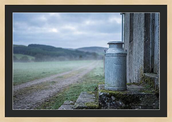 Vintage Metal Milk Churn