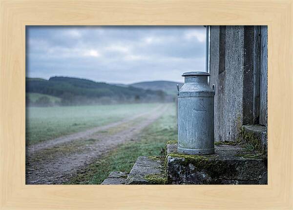 Vintage Metal Milk Churn