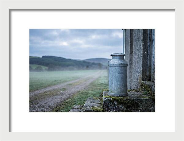Vintage Metal Milk Churn