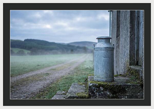 Vintage Metal Milk Churn