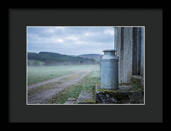 Vintage Metal Milk Churn