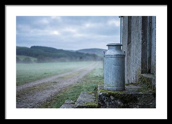 Vintage Metal Milk Churn