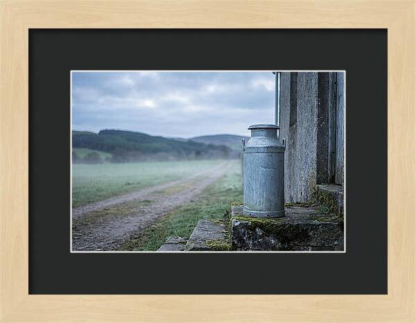 Vintage Metal Milk Churn