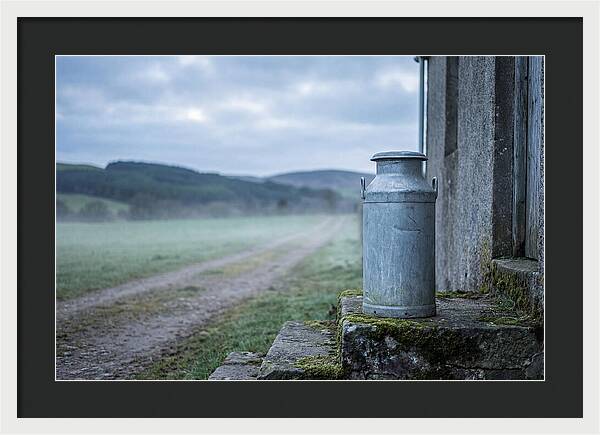 Vintage Metal Milk Churn