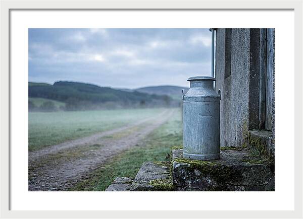 Vintage Metal Milk Churn