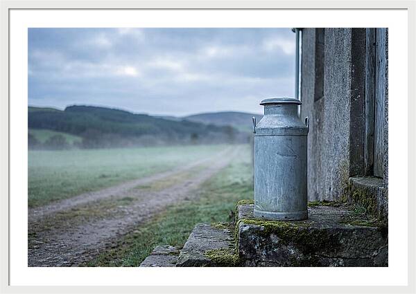 Vintage Metal Milk Churn