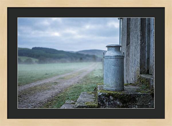 Vintage Metal Milk Churn