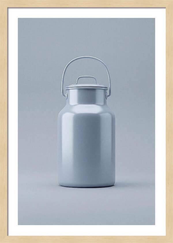 Vintage Milk Can Elegance