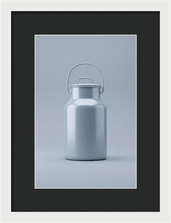 Vintage Milk Can Elegance