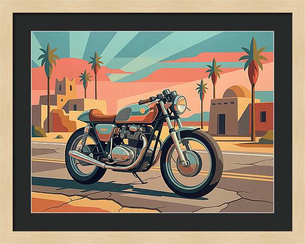 Vintage Motorcycle Adventure