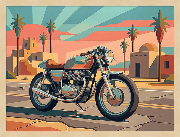 Vintage Motorcycle Adventure