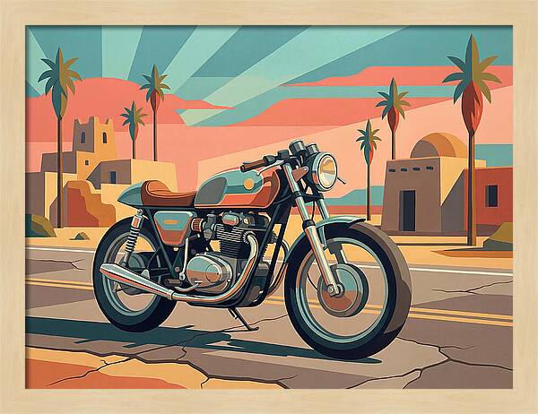 Vintage Motorcycle Adventure