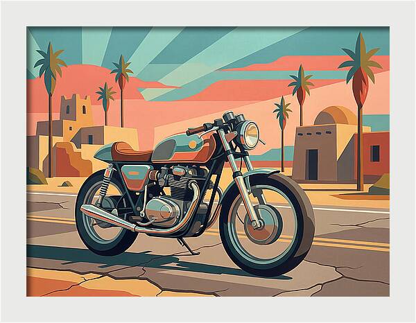 Vintage Motorcycle Adventure
