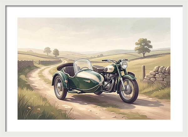 Vintage Motorcycle Adventure