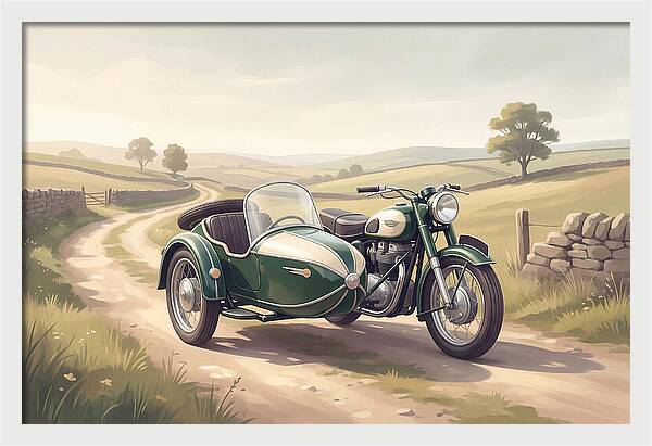 Vintage Motorcycle Adventure