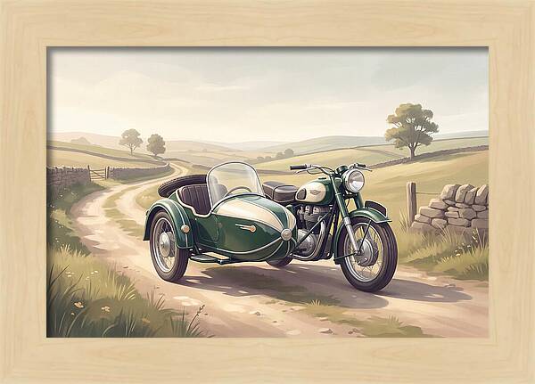 Vintage Motorcycle Adventure