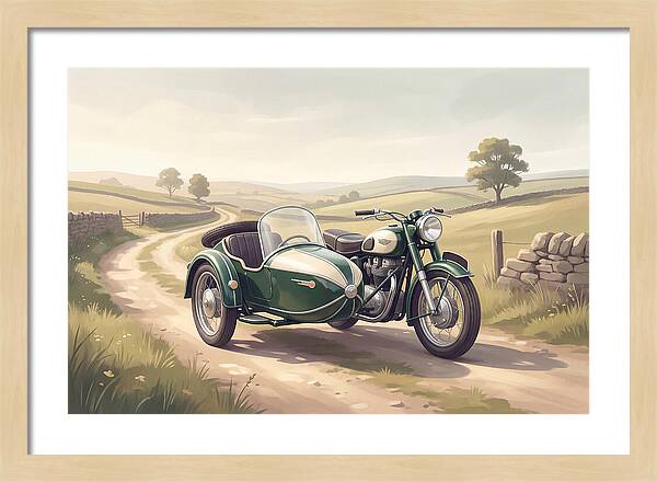 Vintage Motorcycle Adventure