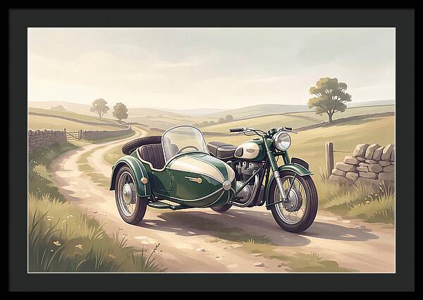 Vintage Motorcycle Adventure