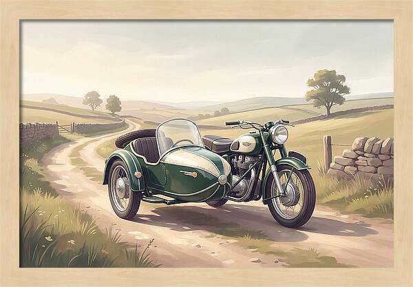 Vintage Motorcycle Adventure