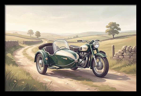 Vintage Motorcycle Adventure