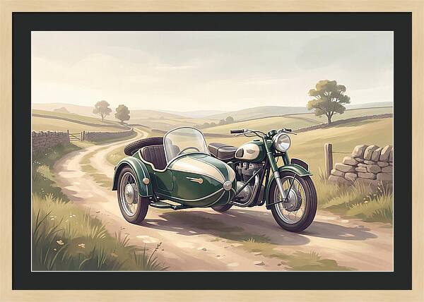 Vintage Motorcycle Adventure