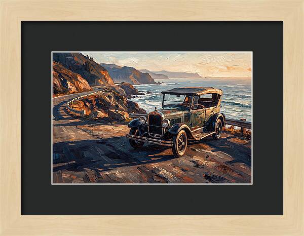 Vintage Open Top Touring Car