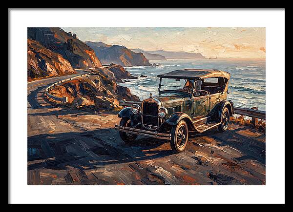 Vintage Open Top Touring Car