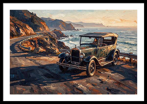 Vintage Open Top Touring Car
