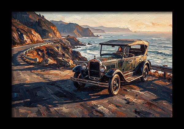 Vintage Open Top Touring Car