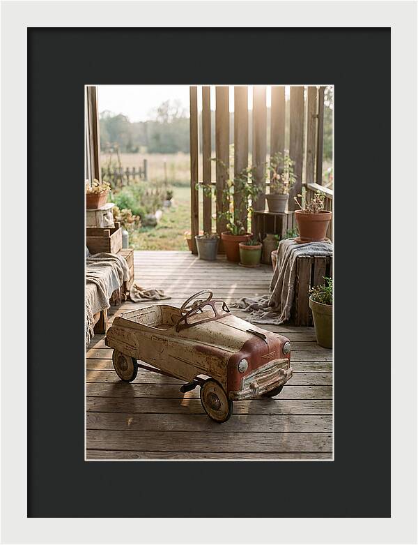 Vintage Pedal Car Nostalgia