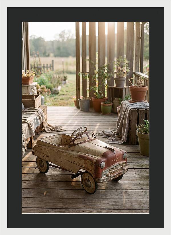 Vintage Pedal Car Nostalgia