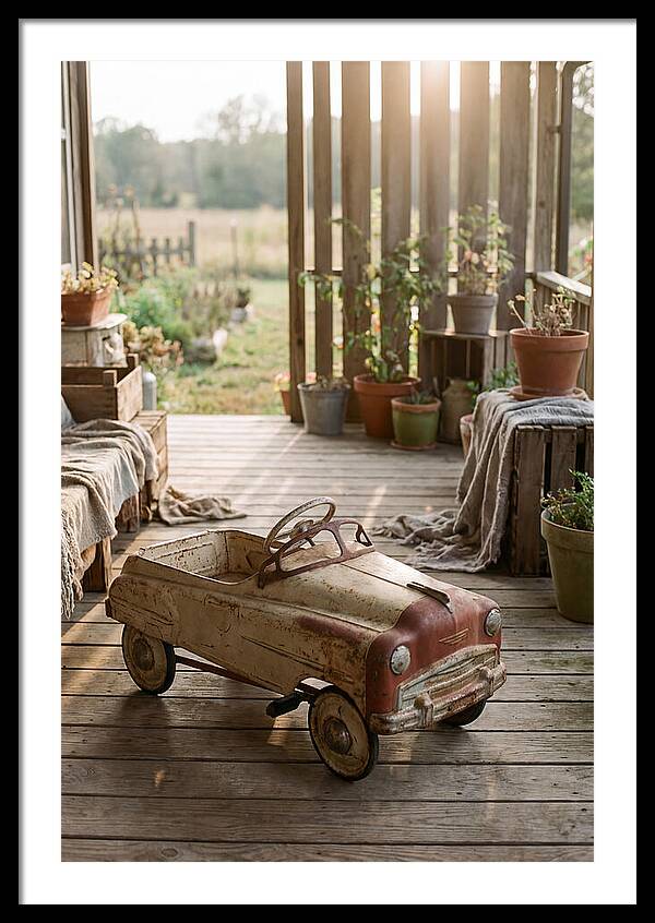 Vintage Pedal Car Nostalgia
