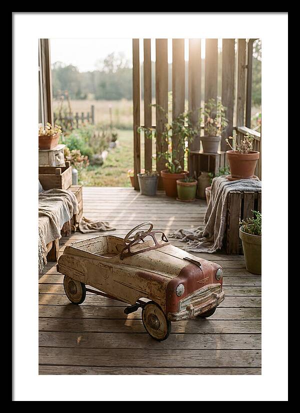 Vintage Pedal Car Nostalgia