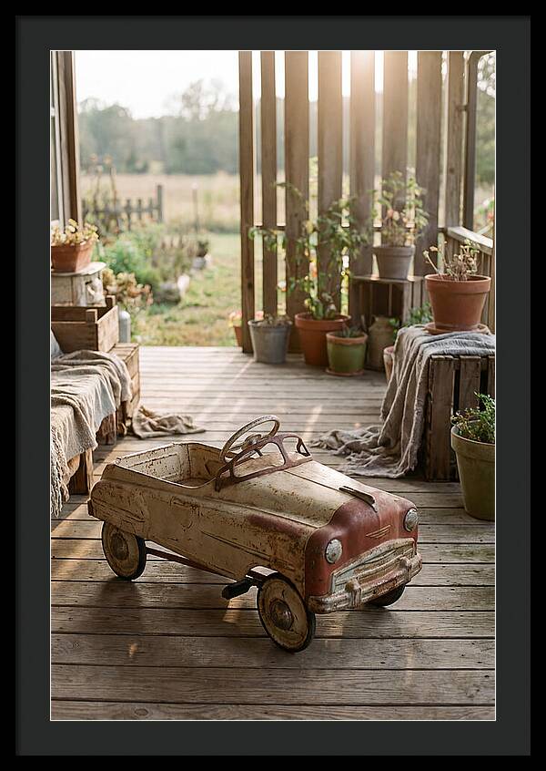 Vintage Pedal Car Nostalgia
