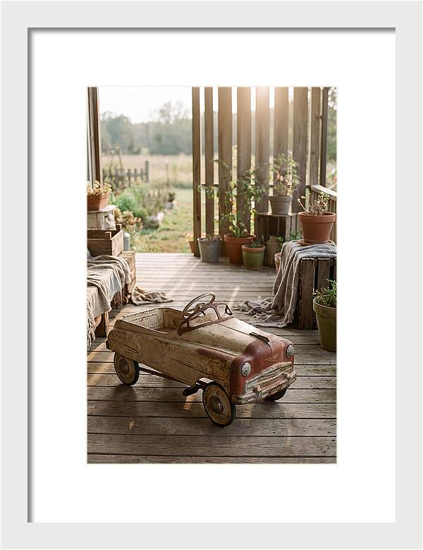 Vintage Pedal Car Nostalgia