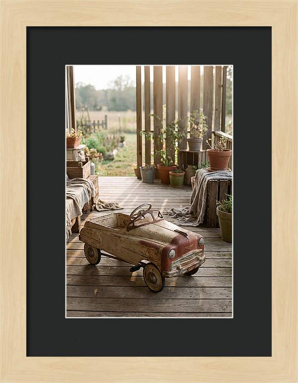 Vintage Pedal Car Nostalgia