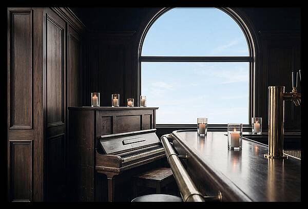 Vintage Piano Bar Ambiance